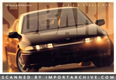1995 Subaru Brochure Cover
