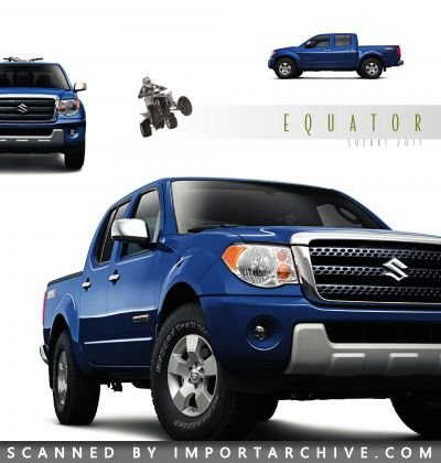 2011 Suzuki Brochure Cover