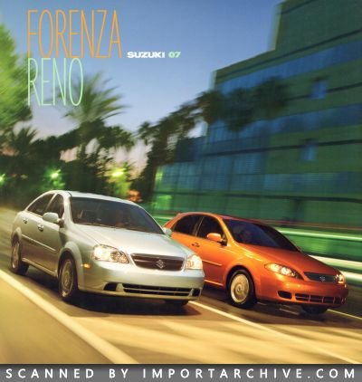 2007 Suzuki Brochure Cover