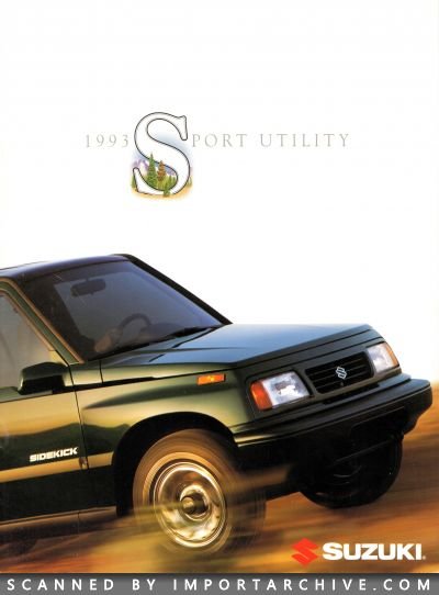 1993 Suzuki Brochure Cover