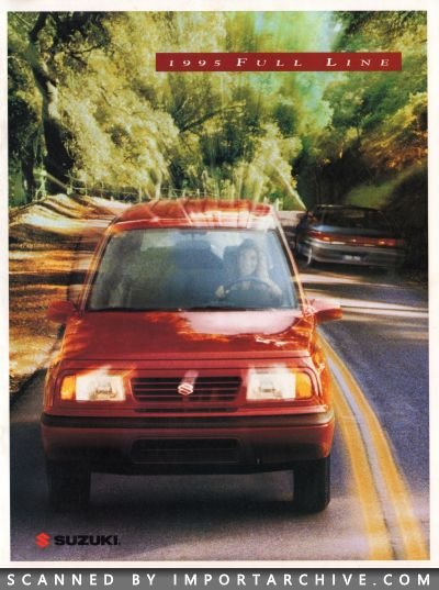 1995 Suzuki Brochure Cover