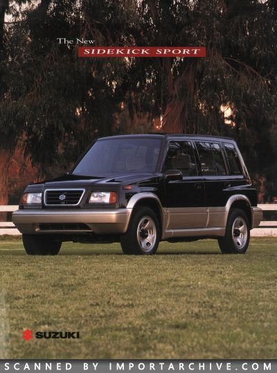 1996 Suzuki Brochure Cover