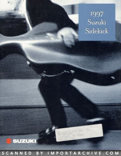 1997 Suzuki Brochure Cover