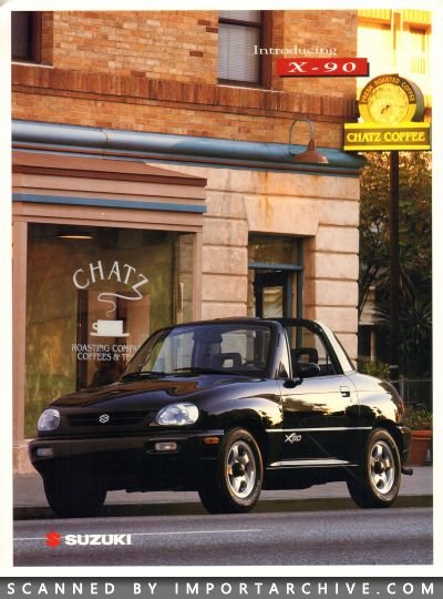 1996 Suzuki Brochure Cover