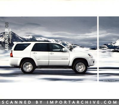 2008 Toyota Brochure Cover