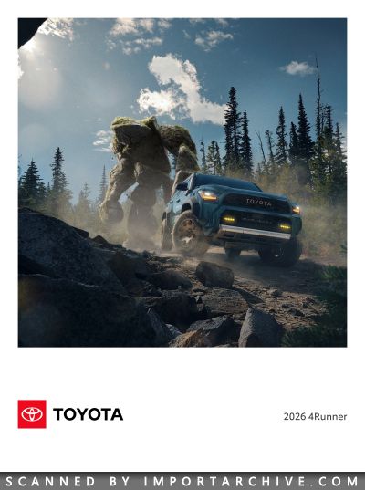 2026 Toyota Brochure Cover