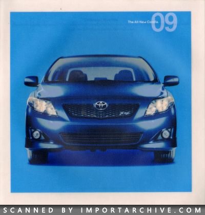 2009 Toyota Brochure Cover