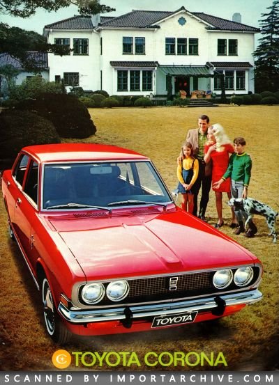 1970 Toyota Brochure Cover