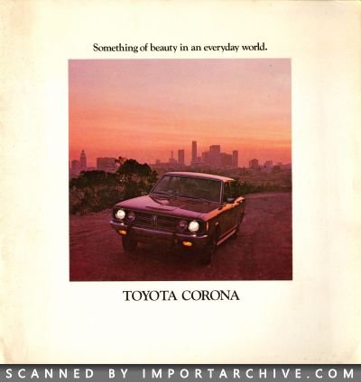 1973 Toyota Brochure Cover