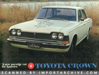 1968 Toyota Brochure Cover