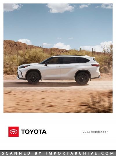 2023 Toyota Brochure Cover