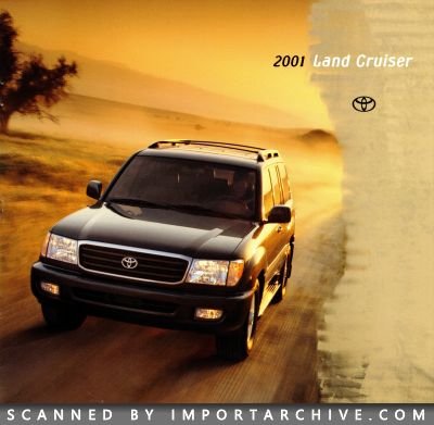 2001 Toyota Brochure Cover