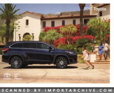 2017 Toyota Brochure Cover