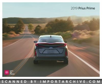 2019 Toyota Brochure Cover