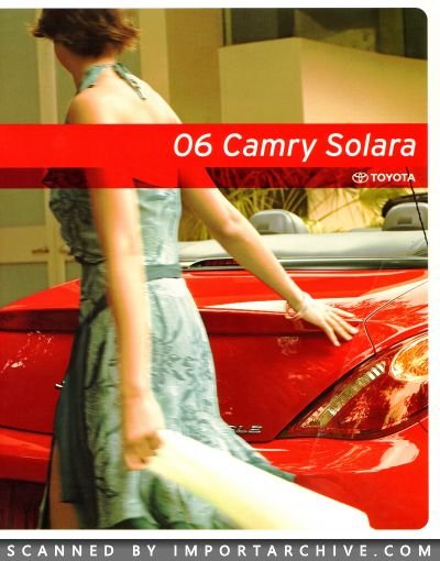 2006 Toyota Brochure Cover