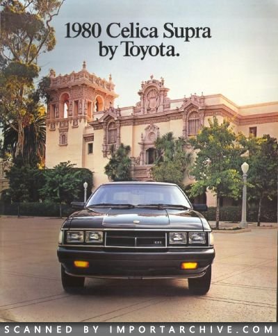 1980 Toyota Brochure Cover