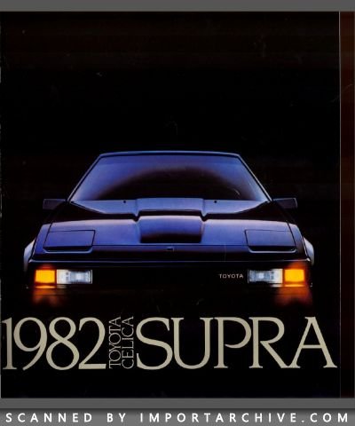 1982 Toyota Brochure Cover