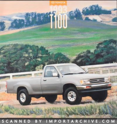 1993 Toyota Brochure Cover