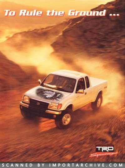 1999 Toyota Brochure Cover