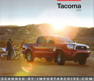 2014 Toyota Brochure Cover