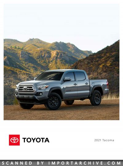 2021 Toyota Brochure Cover