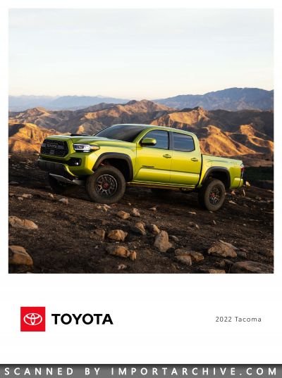 2022 Toyota Brochure Cover