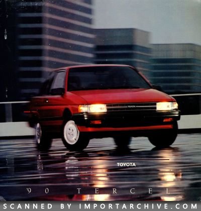 1990 Toyota Brochure Cover