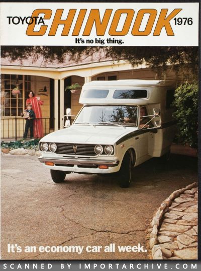 1976 Toyota Brochure Cover