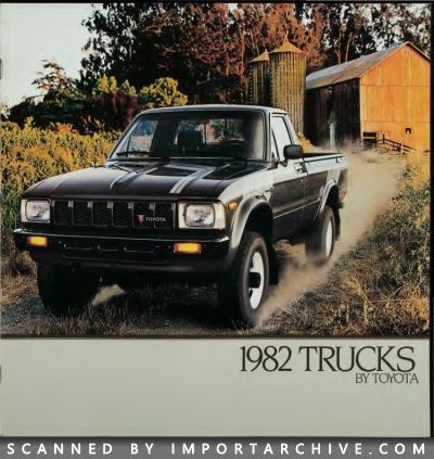 1982 Toyota Brochure Cover