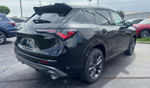 Photo of a 2025 Acura ADX in Crystal Black Pearl (paint color code NH731P)