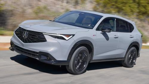 Photo of a 2025 Acura ADX in Urban Gray Pearl (paint color code NH912P)