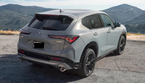 Photo of a 2025 Acura ADX in Urban Gray Pearl (paint color code NH912P)