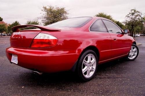 Photo of a 2001 Acura CL in San Marino Red (paint color code R94)