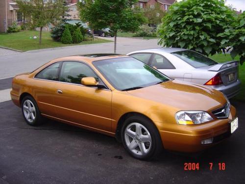 Photo of a 2001 Acura CL in Sundance Gold Pearl (paint color code YR529P)