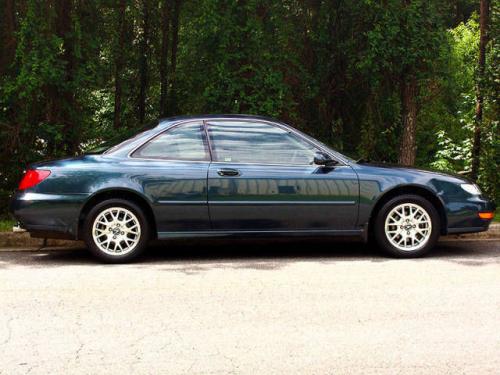 Photo of a 1998-1999 Acura CL in Cardiff Blue-Green Pearl (paint color code BG40P)