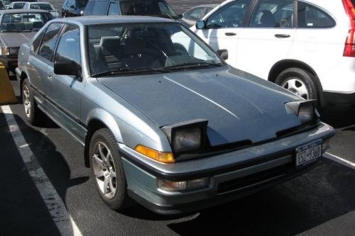 Photo of a 1986-1988 Acura Integra in Gothic Gray Metallic (paint color code NH92M)