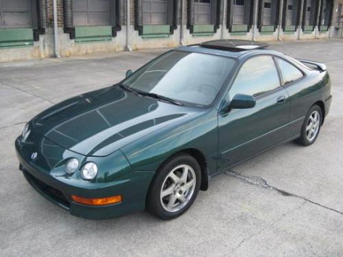 Photo Image Gallery & Touchup Paint: Acura Integra in Clover Green ...