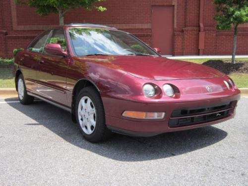 Photo of a 1996-1997 Acura Integra in Matador Red Pearl (paint color code R93P
