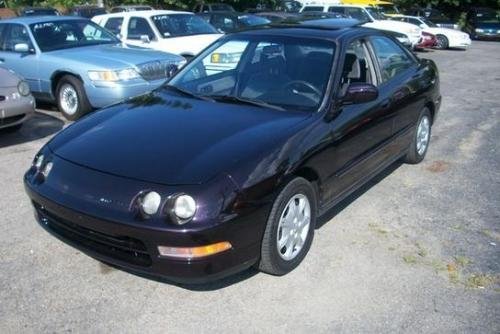 Photo of a 1996-1997 Acura Integra in Black Currant Pearl (paint color code RP25P