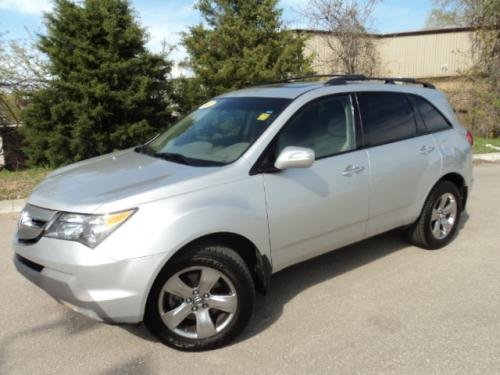 Photo of a 2007-2009 Acura MDX in Billet Silver Metallic (paint color code NH689M)
