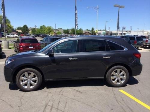Photo of a 2014-2016 Acura MDX in Graphite Luster Metallic (paint color code NH782M)