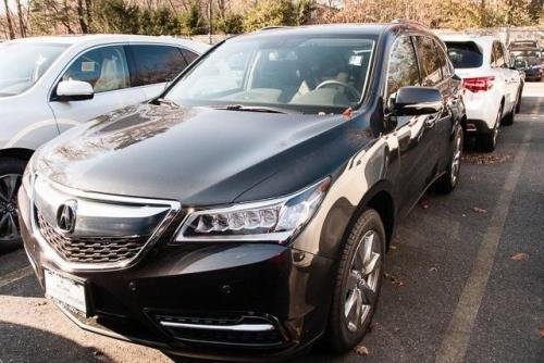 Photo of a 2014-2016 Acura MDX in Graphite Luster Metallic (paint color code NH782M)
