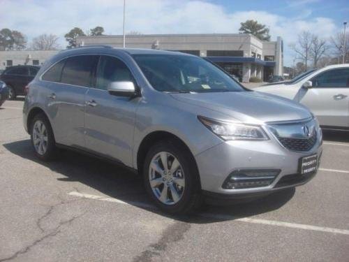 Photo of a 2016 Acura MDX in Lunar Silver Metallic (paint color code NH830M