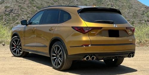 Photo of a 2022-2024 Acura MDX in Tiger Eye Pearl (paint color code YR651P