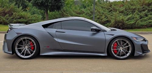 Photo of a 2022 Acura NSX in Gotham Gray Matte Metallic (paint color code NH919M