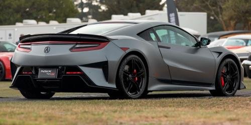 Photo of a 2022 Acura NSX in Gotham Gray Matte Metallic (paint color code NH919M