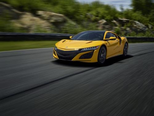 Photo of a 2020-2022 Acura NSX in Indy Yellow Pearl (paint color code Y84P