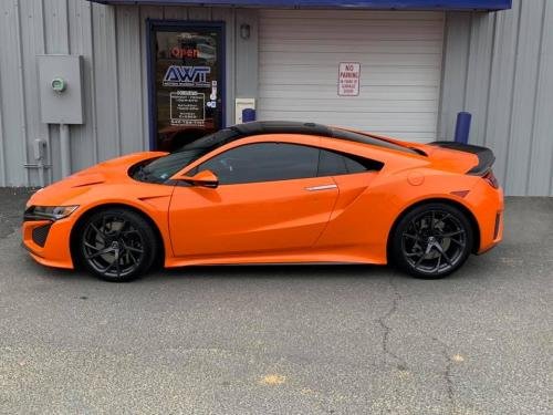Photo of a 2019-2022 Acura NSX in Thermal Orange Pearl (paint color code YR647P