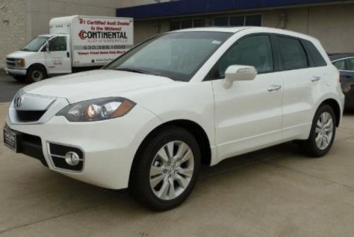 Photo of a 2012 Acura RDX in Bellanova White Pearl (paint color code NH788P)