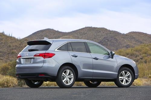 Photo of a 2013-2015 Acura RDX in Forged Silver Metallic (paint color code NH789M)